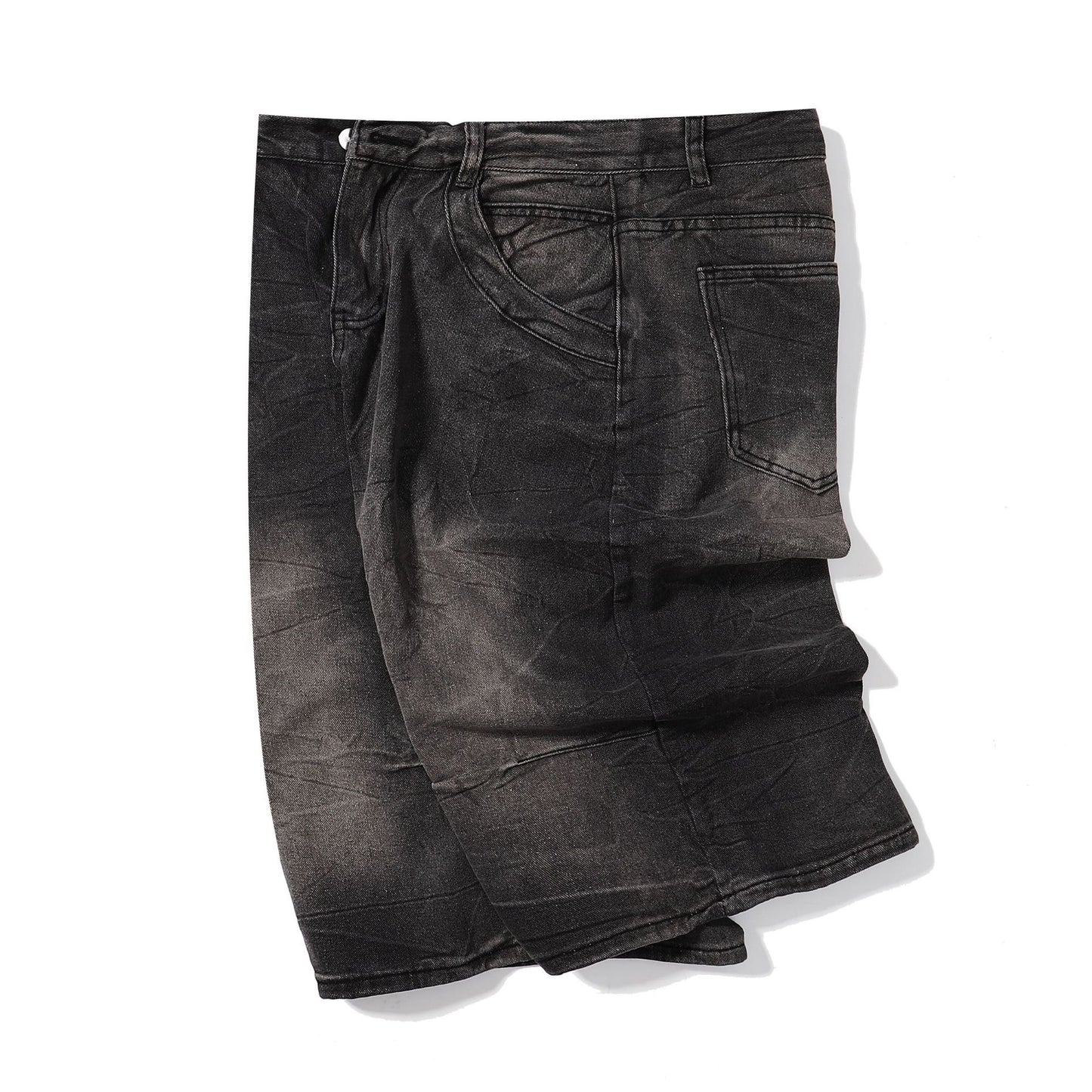 Jean short Crumpled