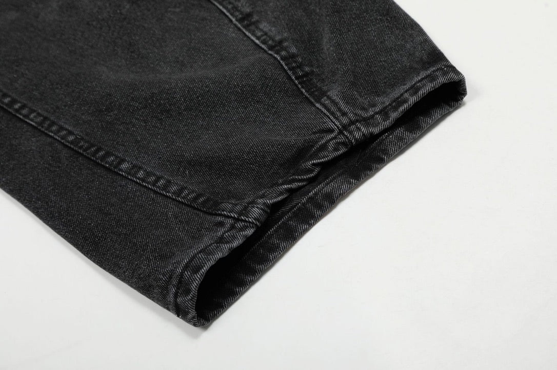 Denim Over-Sized Vanta-Black