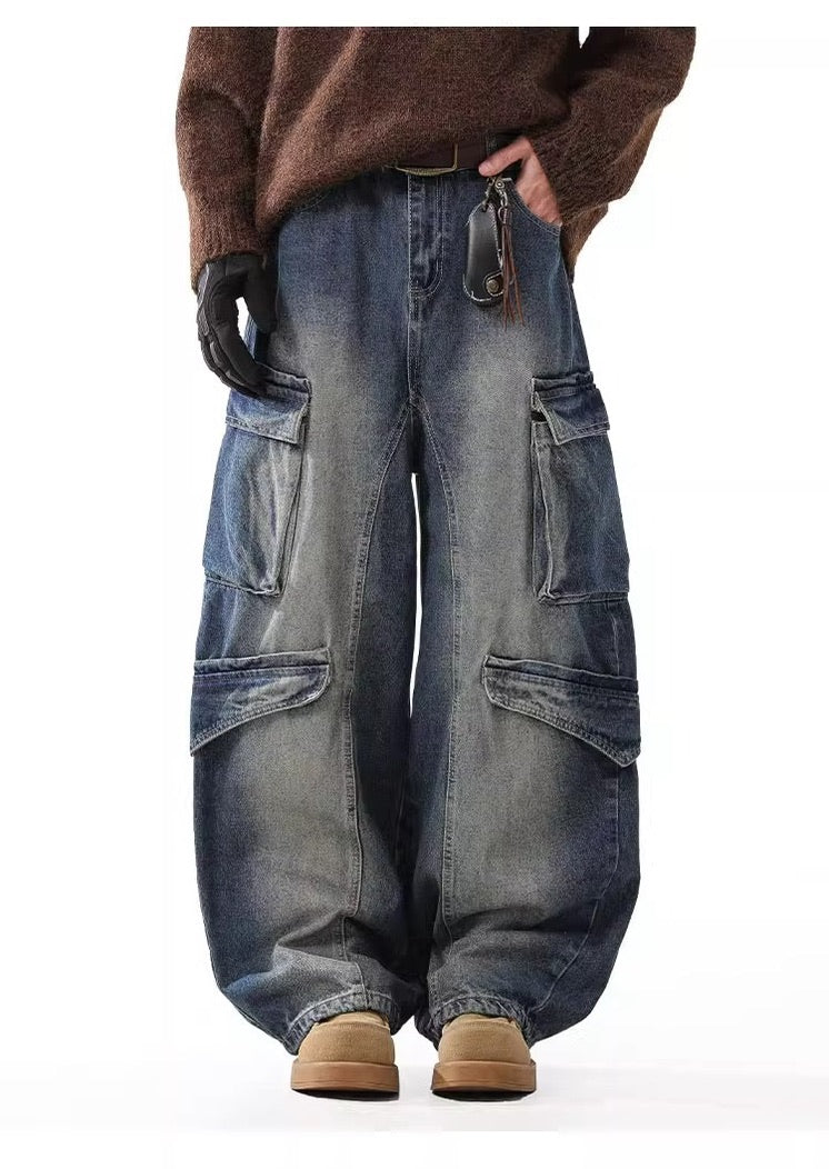 Denim Inner-Pockets Délavé