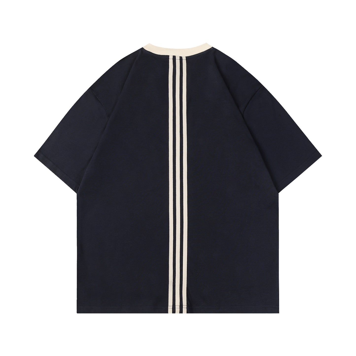 T-shirt Striped-Sleeve