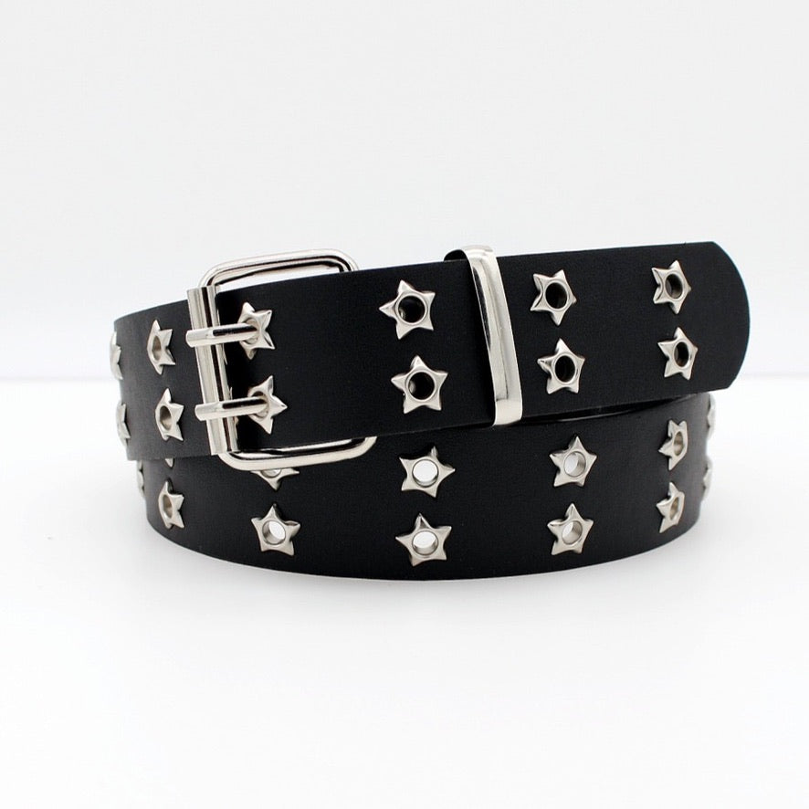 Ceinture Along Stars - Noire