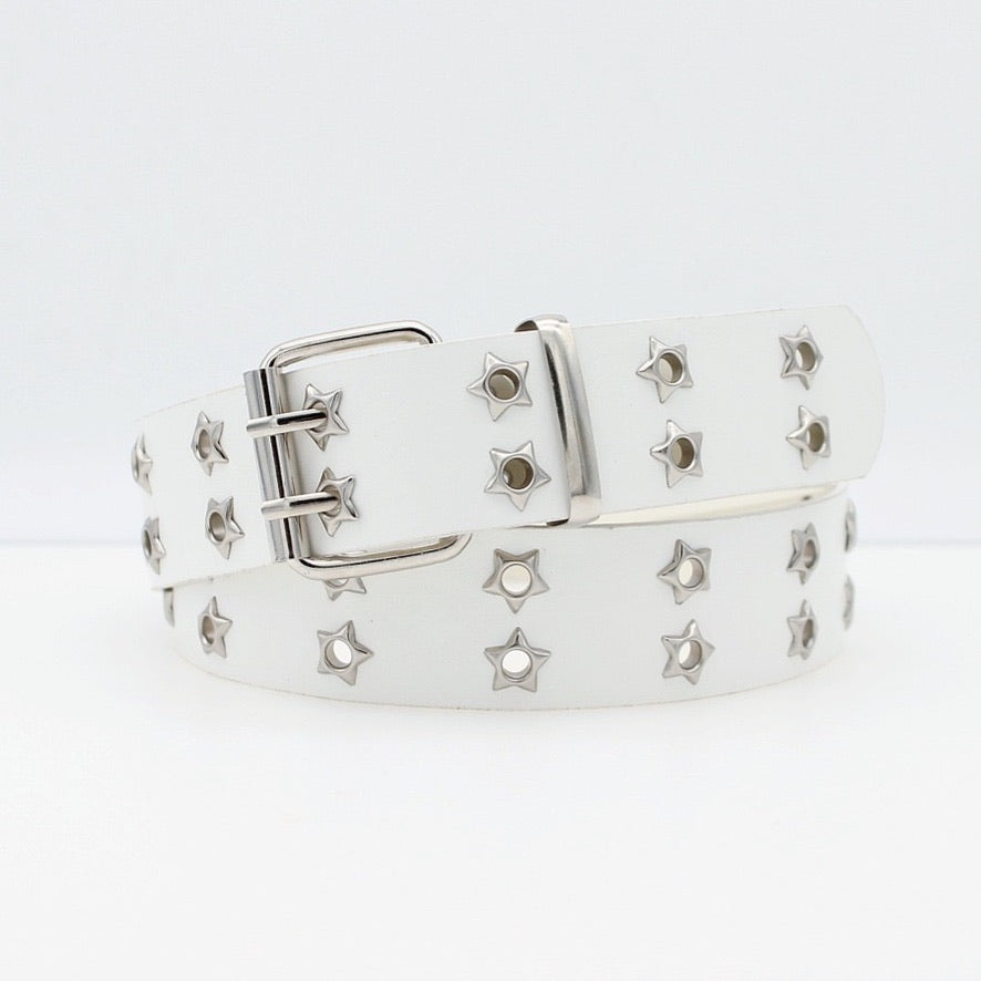 Ceinture Along Stars - Blanche