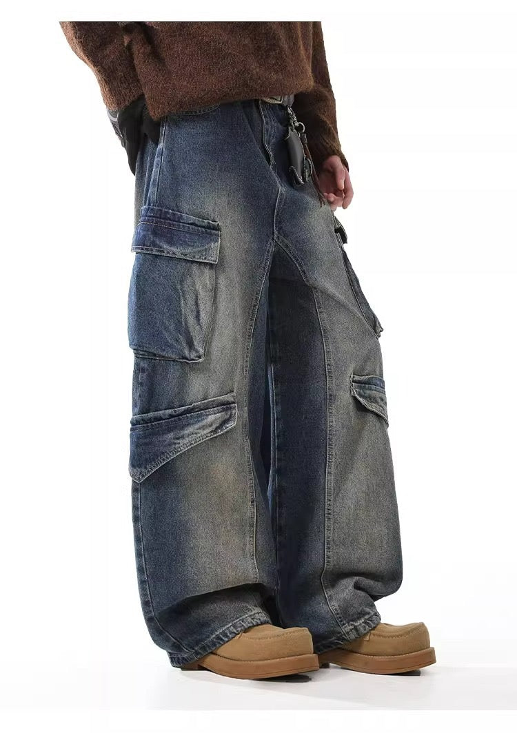 Denim Inner-Pockets Délavé