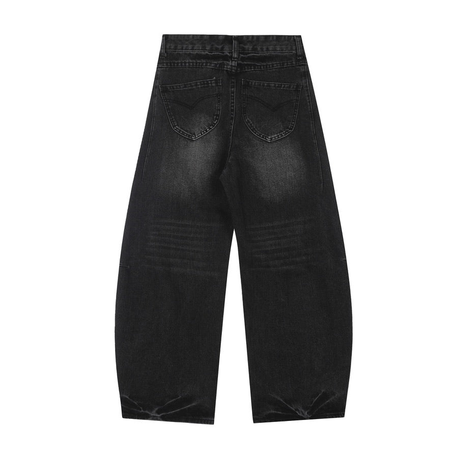 Denim Over-Sized Vanta-Black