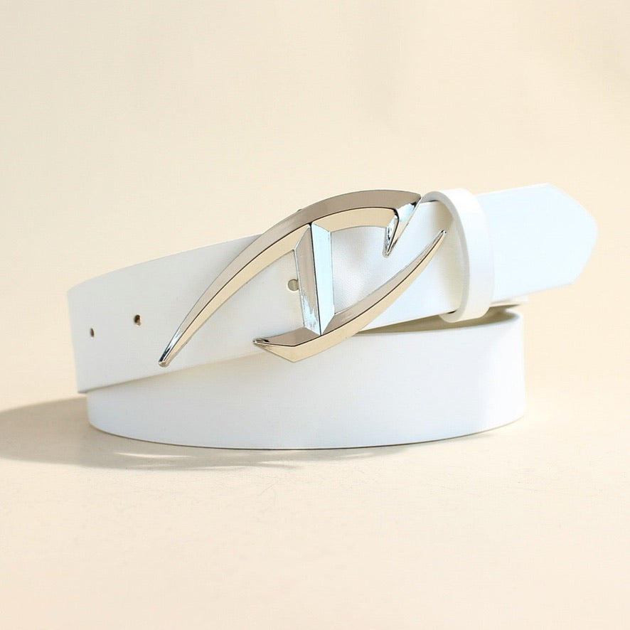 Ceinture D'Chromed - Blanche