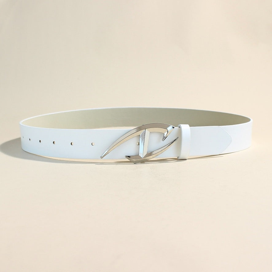 Ceinture D'Chromed - Blanche