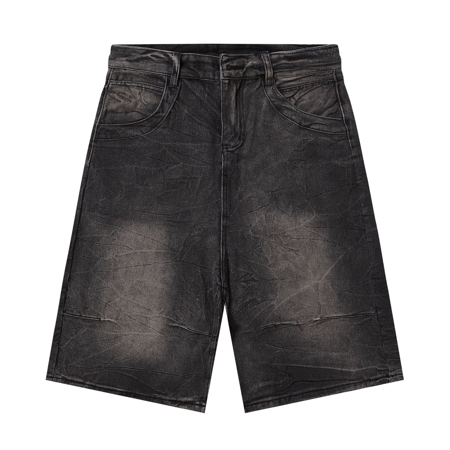 Jean short Crumpled