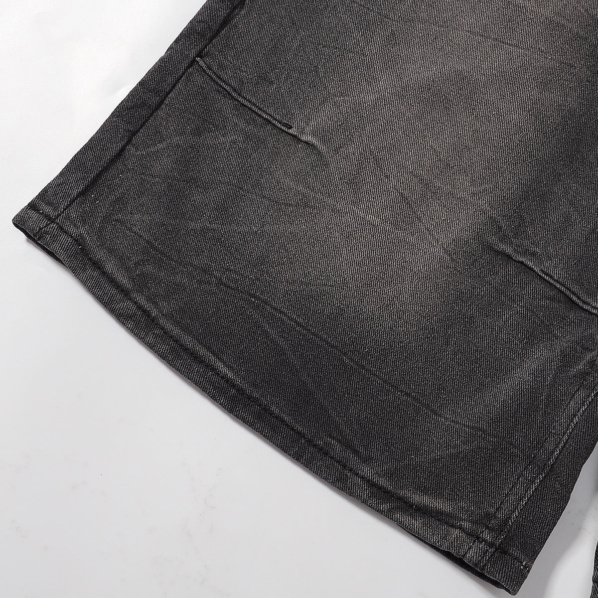 Jean short Crumpled