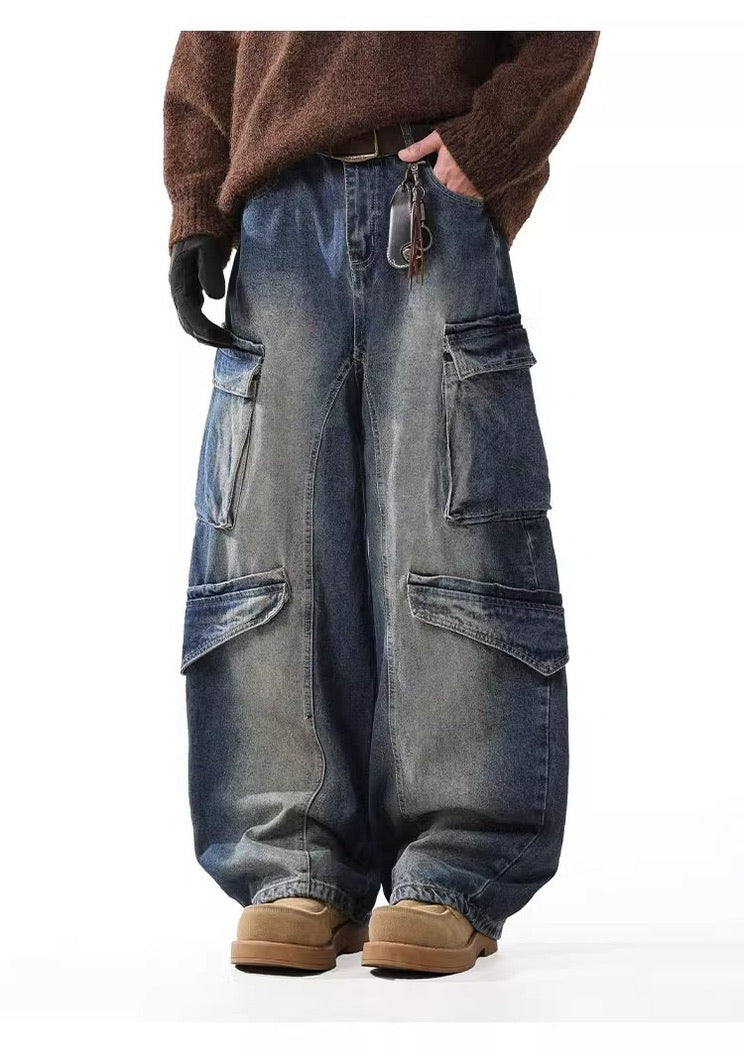 Denim Inner-Pockets Délavé