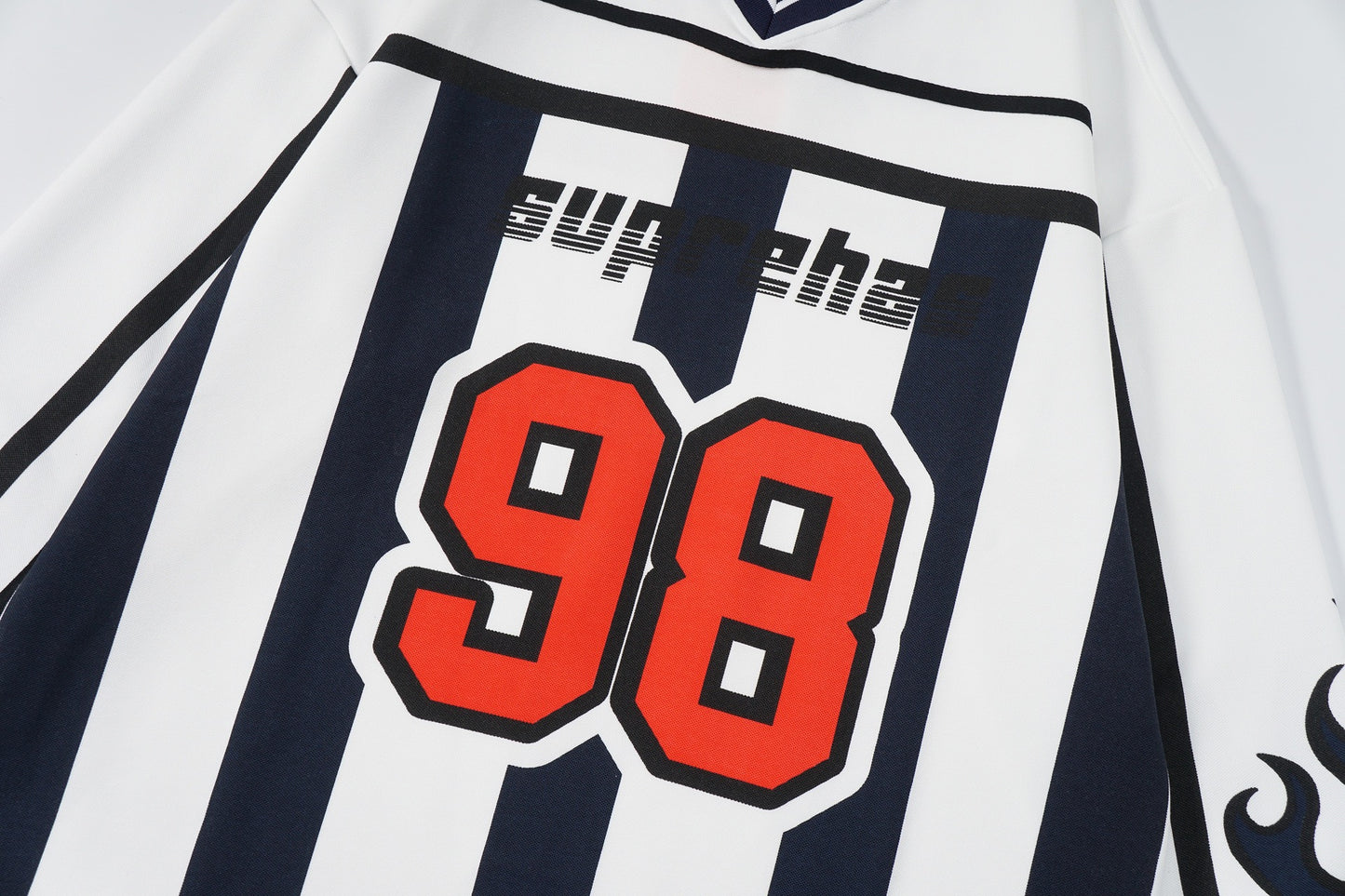 Maillot Striped-Burned
