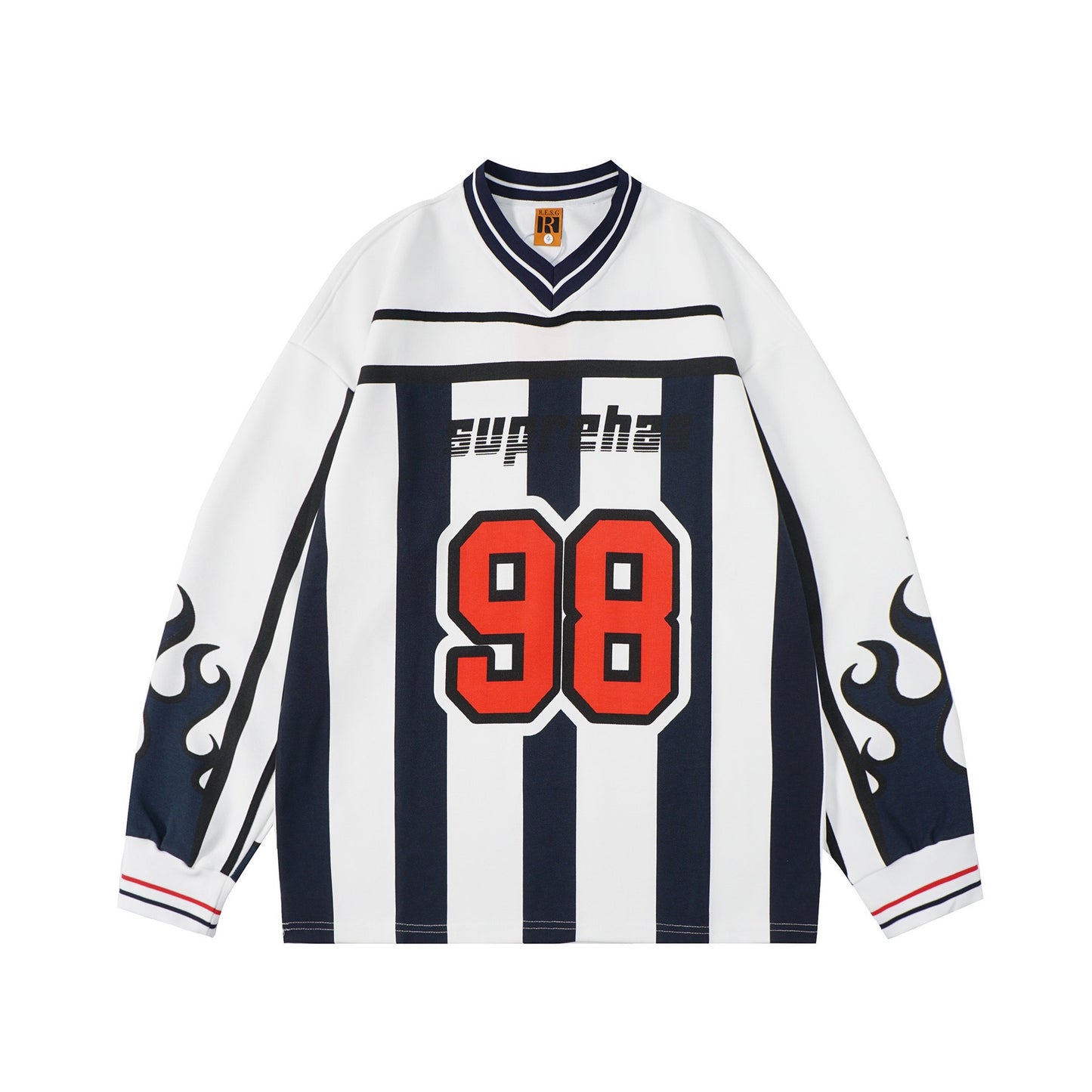 Maillot Striped-Burned