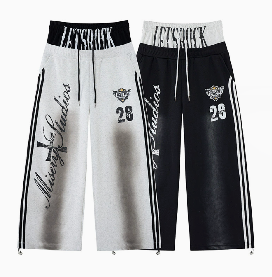 Jogging double taille LETSROCK