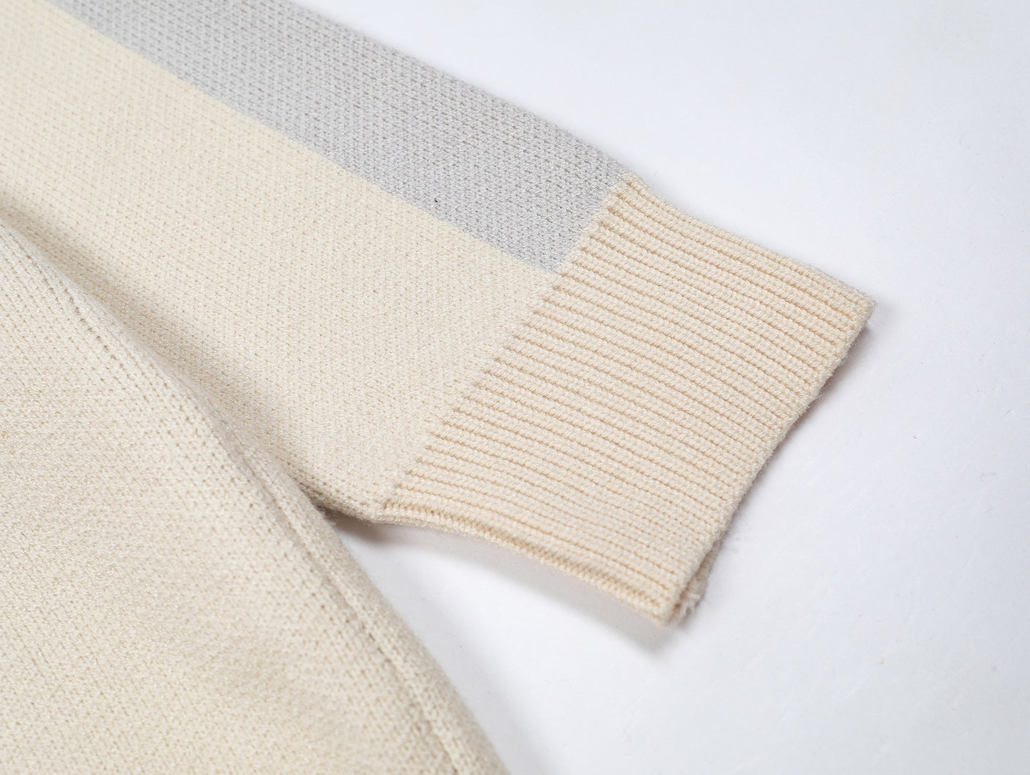Knit Polo Eye-Striped