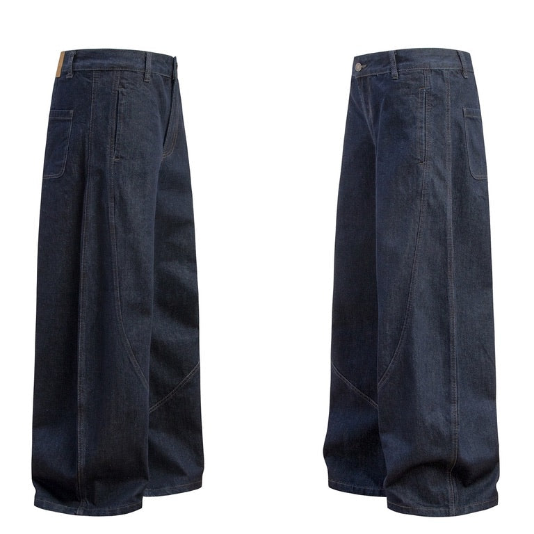 Jean Over-Sized Marine