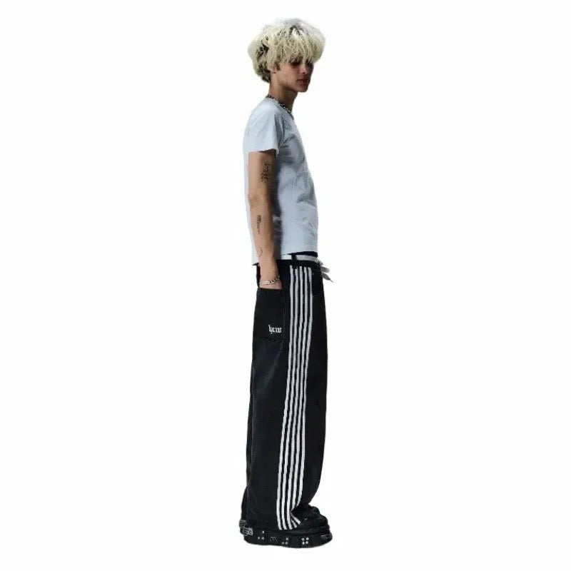 Jean Striped Smashed