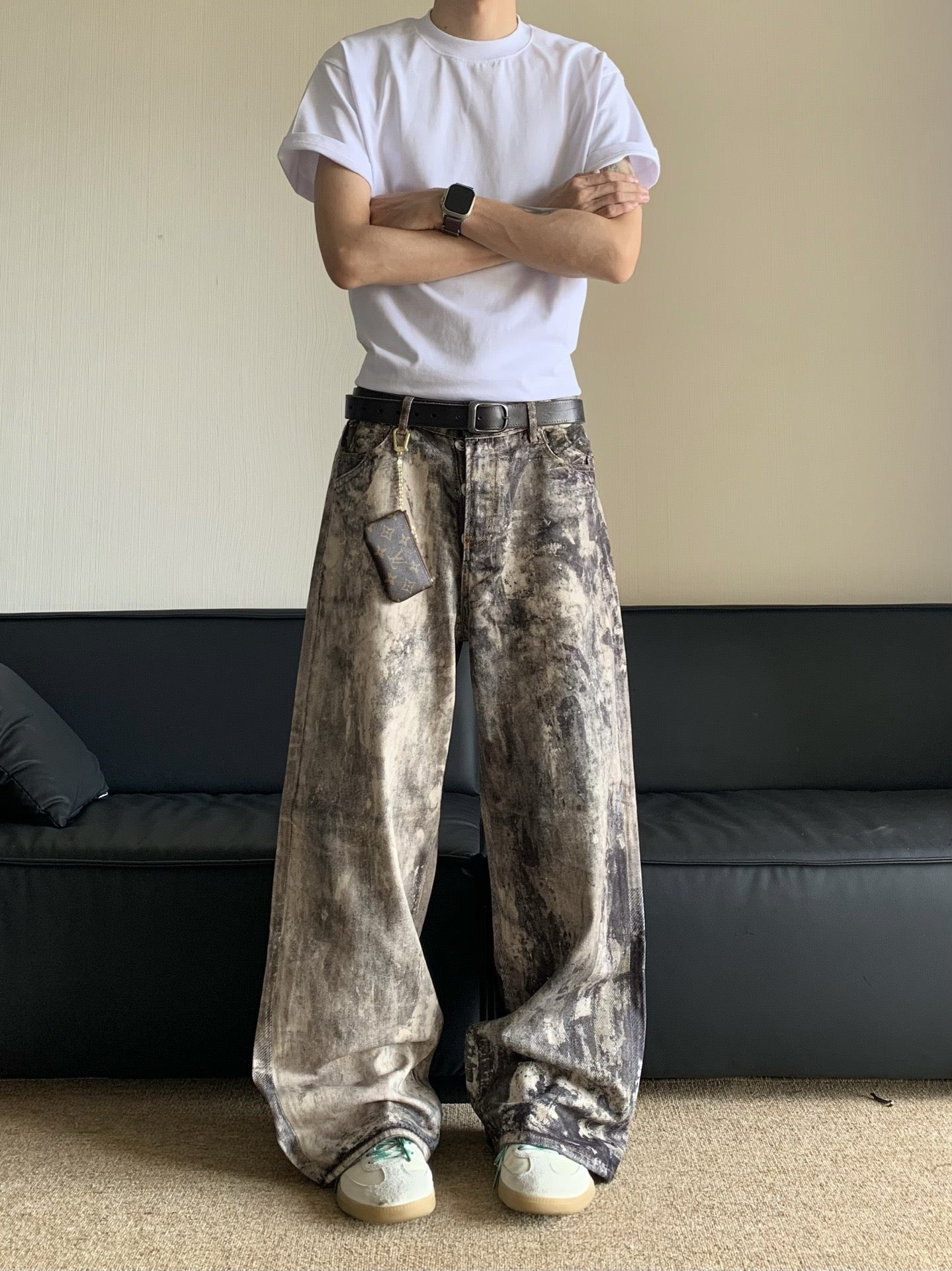 Denim Over-Painted