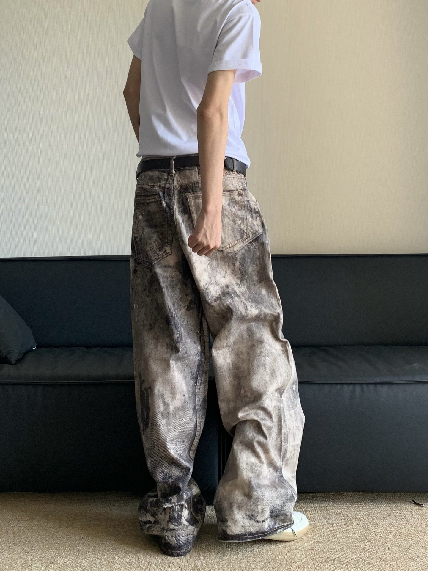 Denim Over-Painted