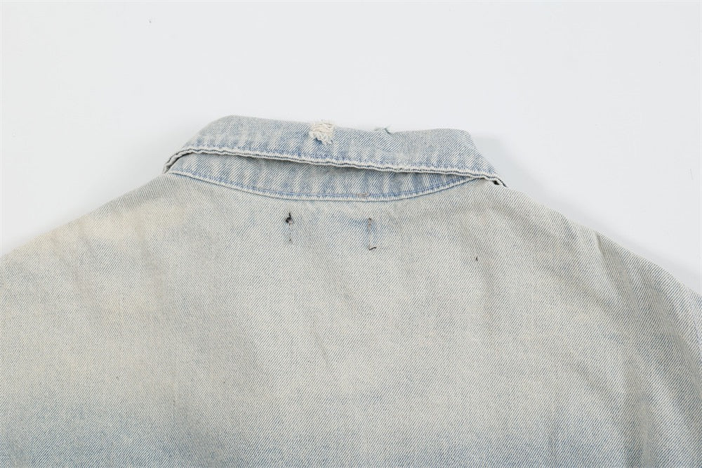 Jacket Ripped Denim