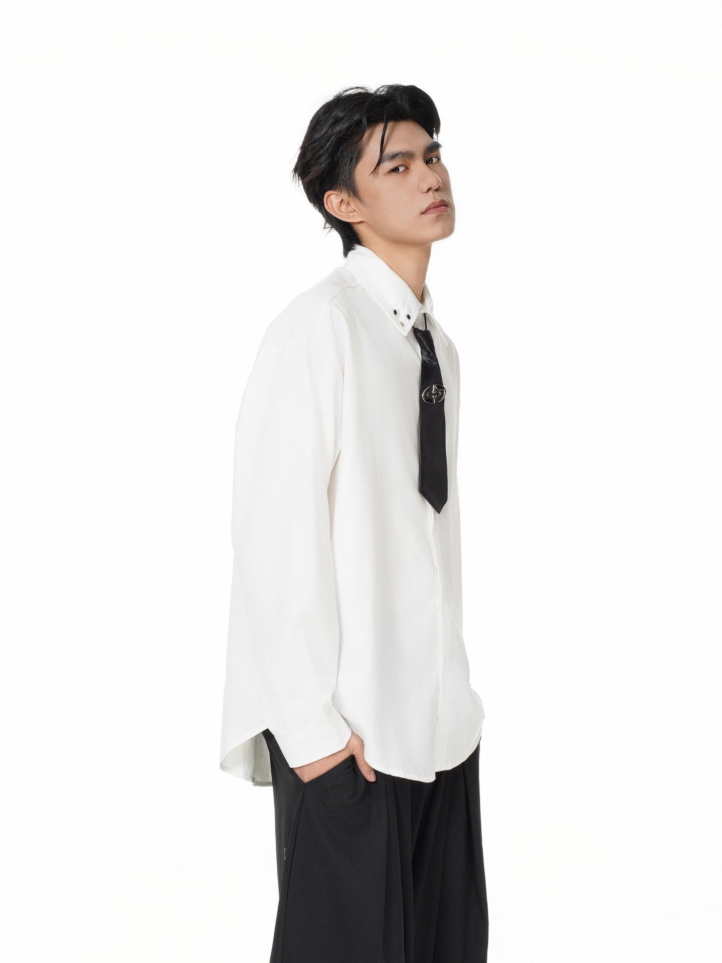 Chemise Stared'tied - Blanc