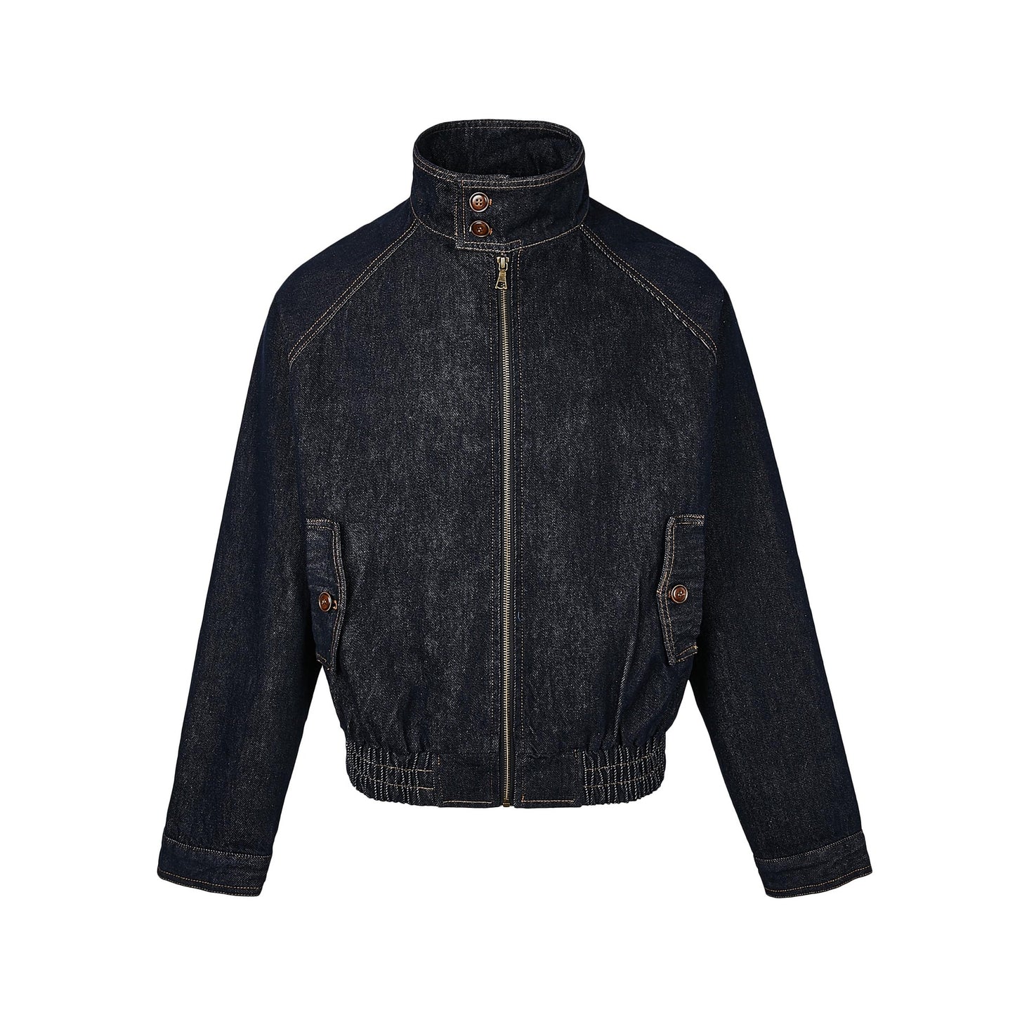 Jacket Bombers Denim Bleu Profond