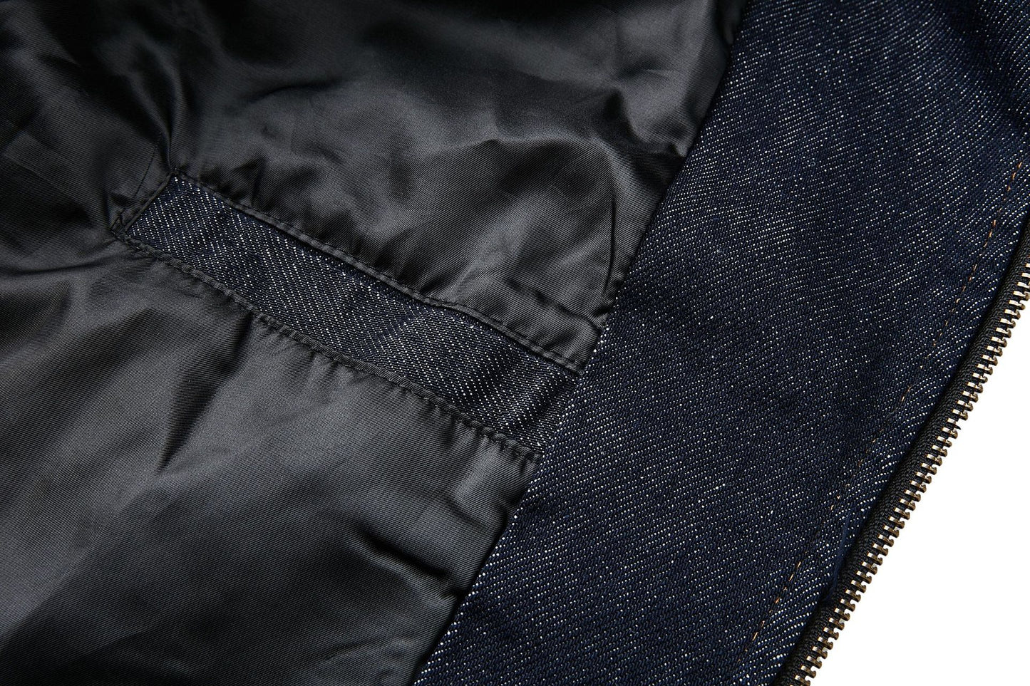 Jacket Bombers Denim Bleu Profond