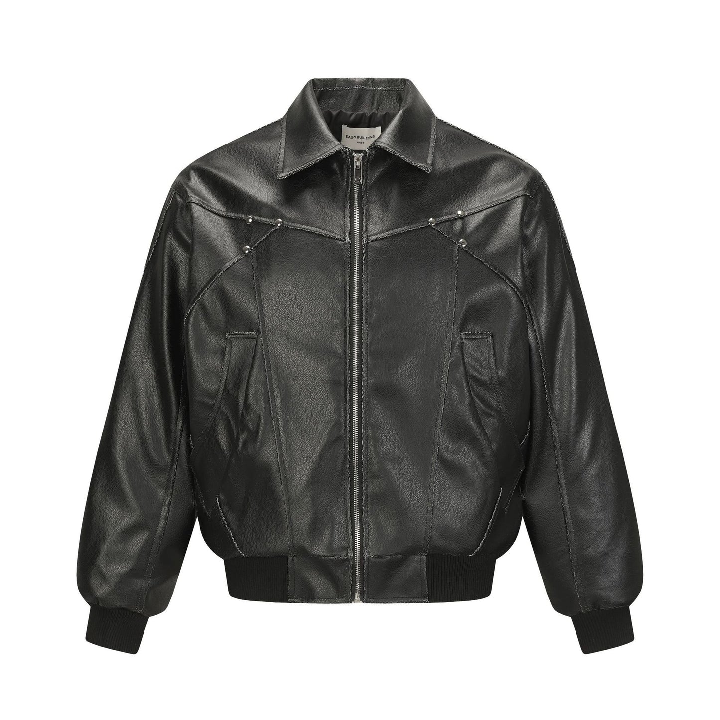 Jacket Bomber cuir Enframed