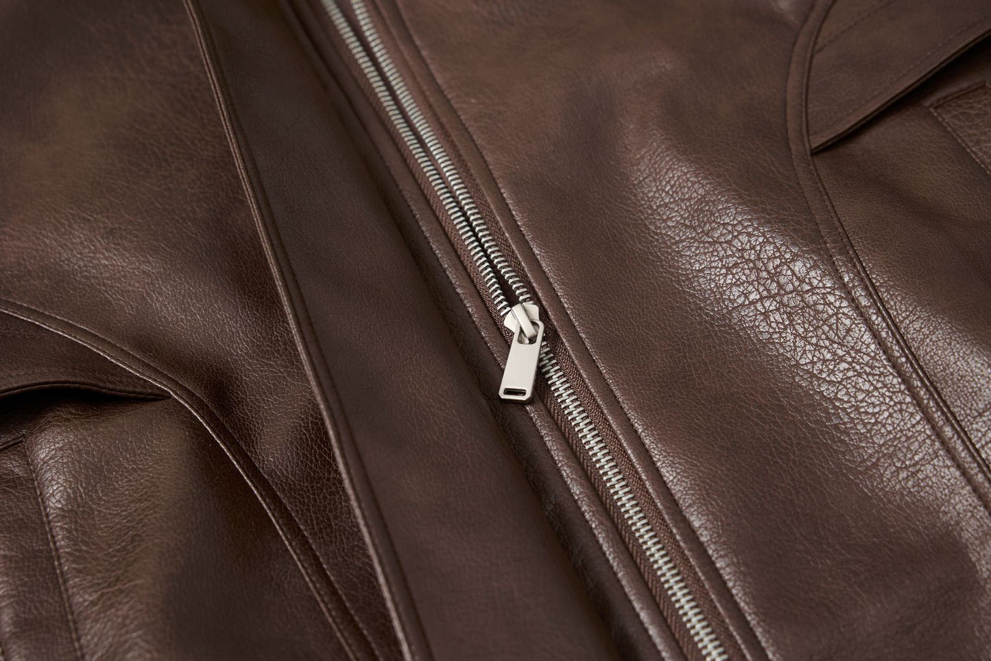 Jacket Bomber cuir Aviateur - Marron