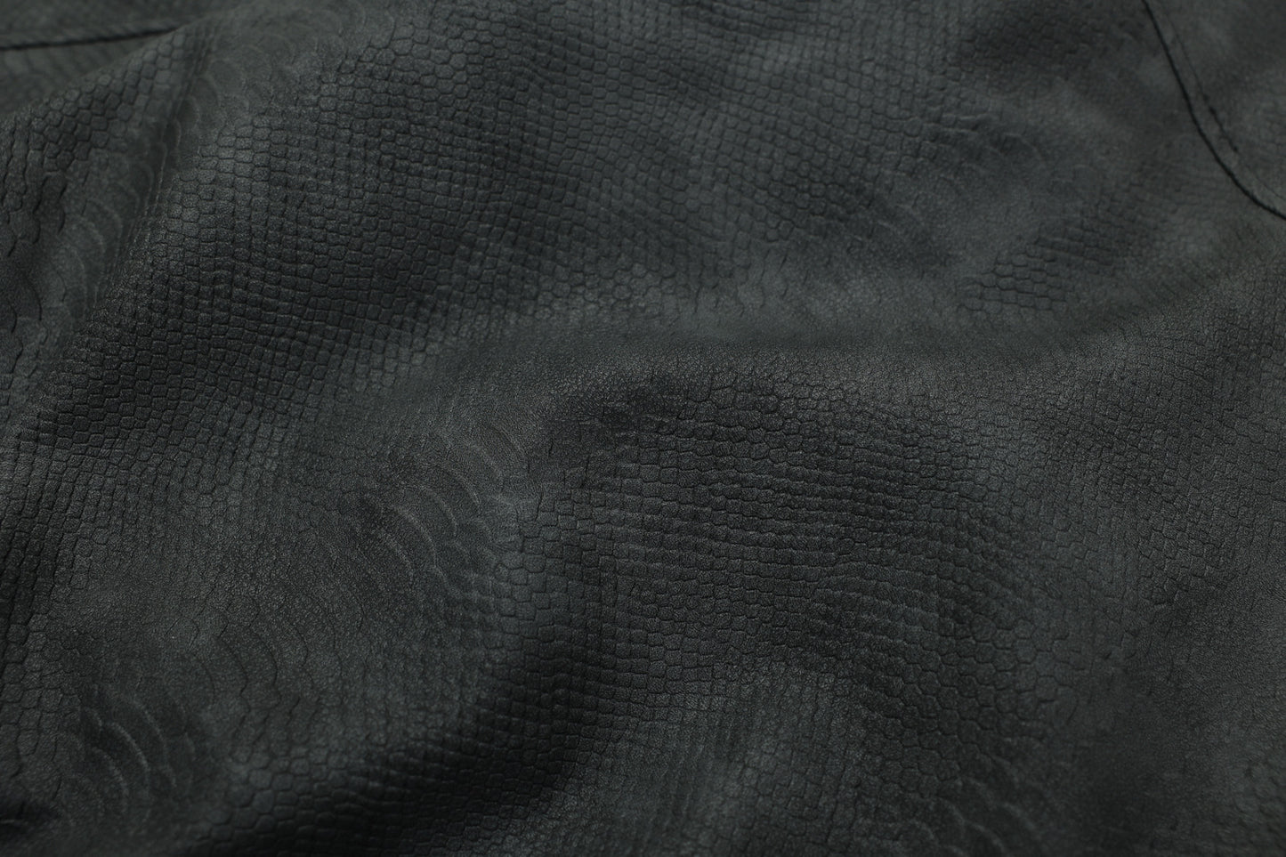 Jacket cuir Pythoned