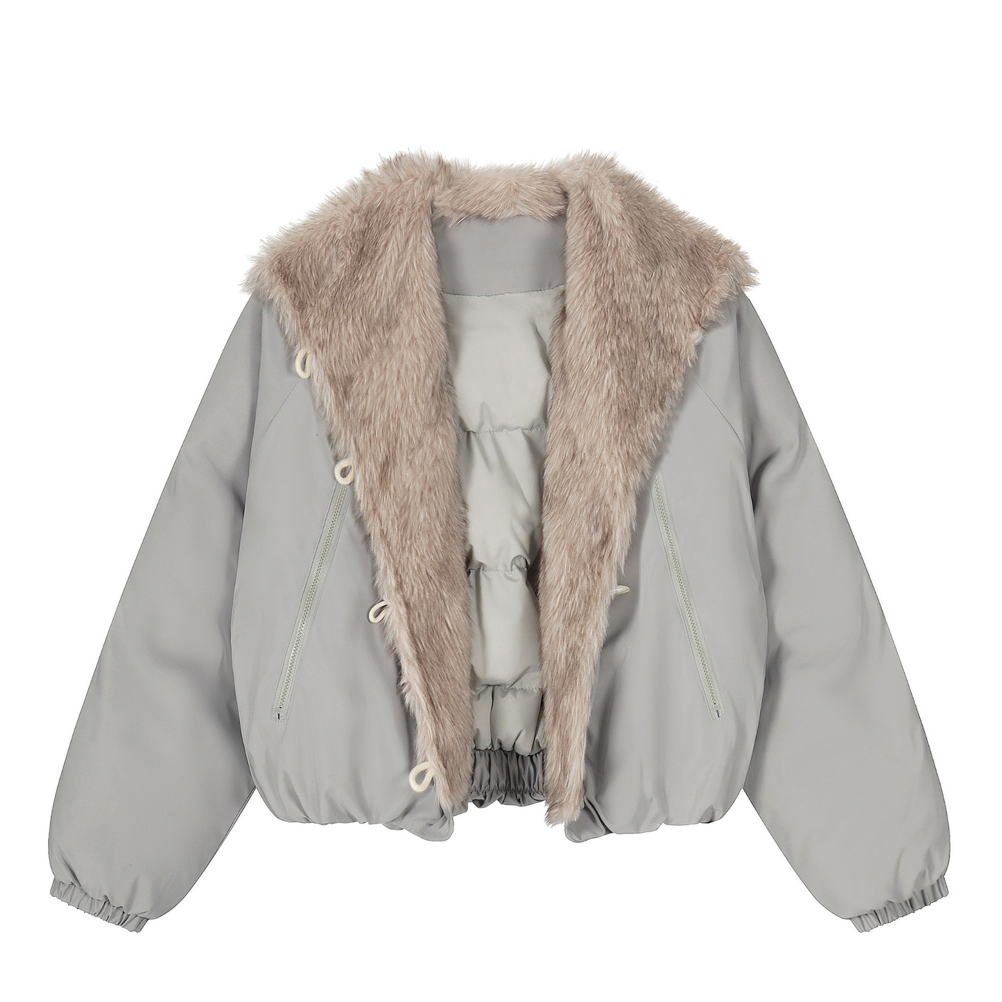 Doudoune Fur Bonned Croped