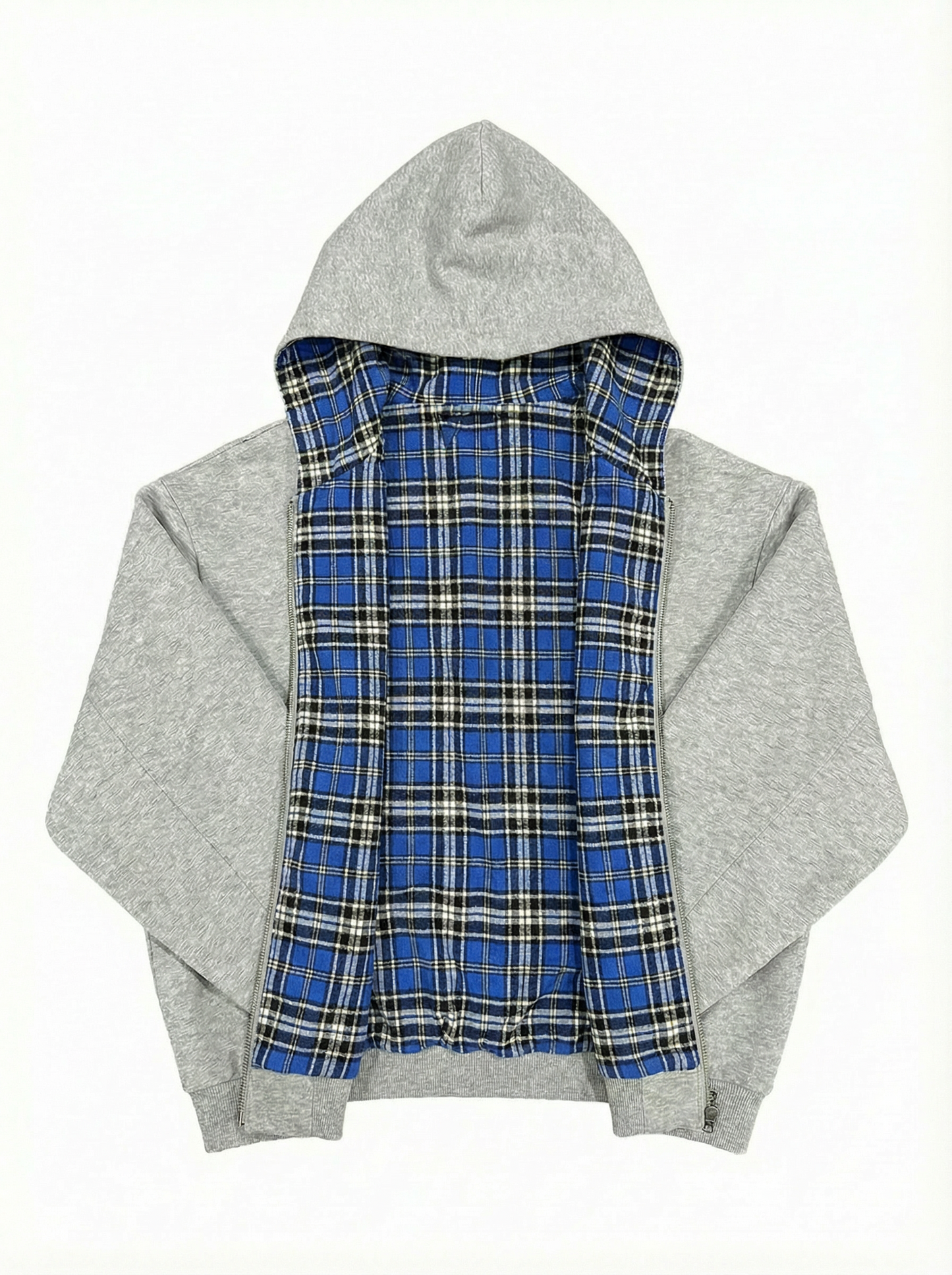 Zip Reversible à Carreaux