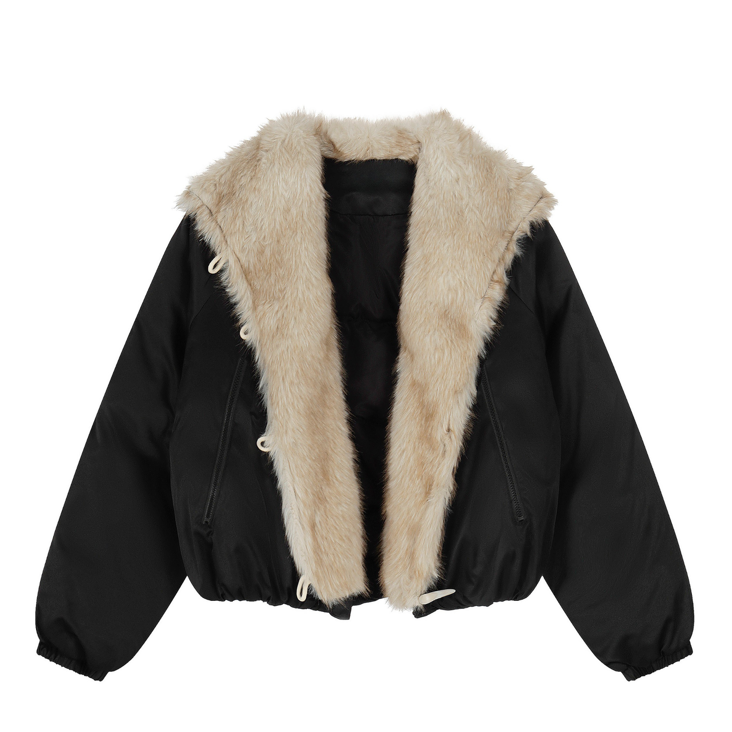 Doudoune Fur Bonned Croped