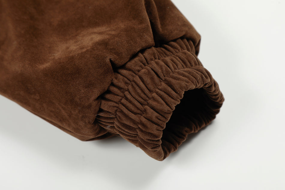 Doudoune Fur Suede Clipée