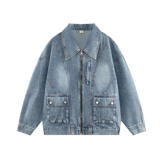 Jacket Waved Denim