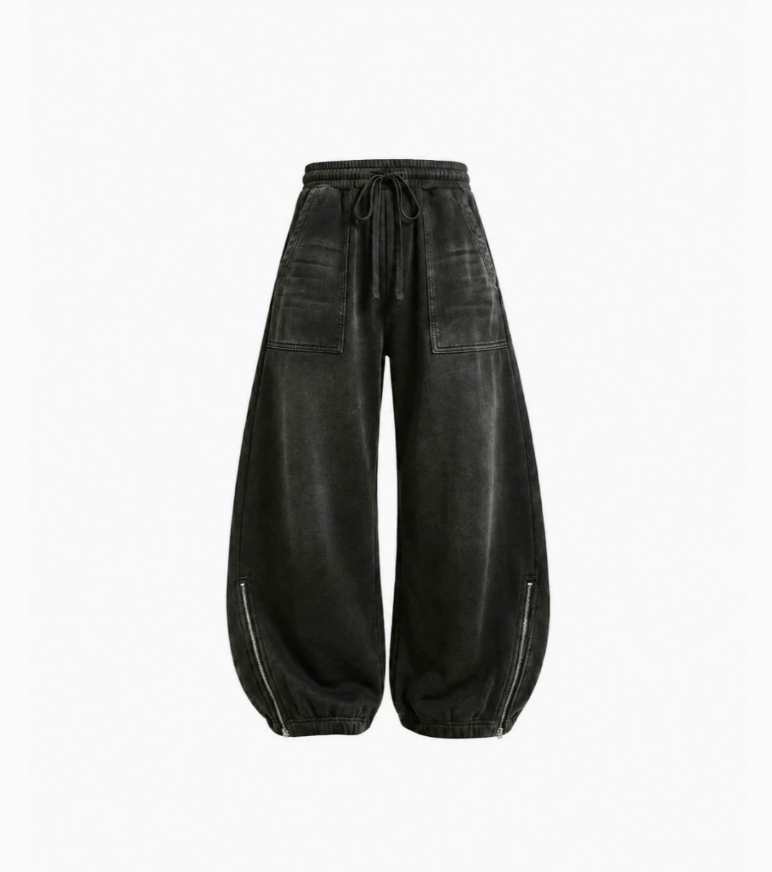 American Retro Washed Vintage Workwear Jeans for Men, Loose Fit