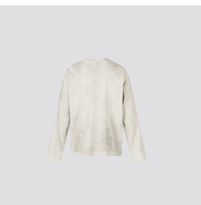 GY American retro printed long-sleeve T-shirt