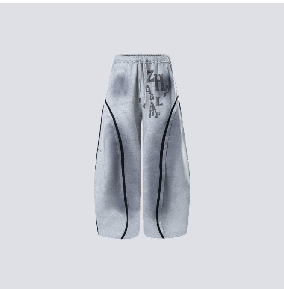 GY cross-border American style trendy brand line-stitched rivet-deco