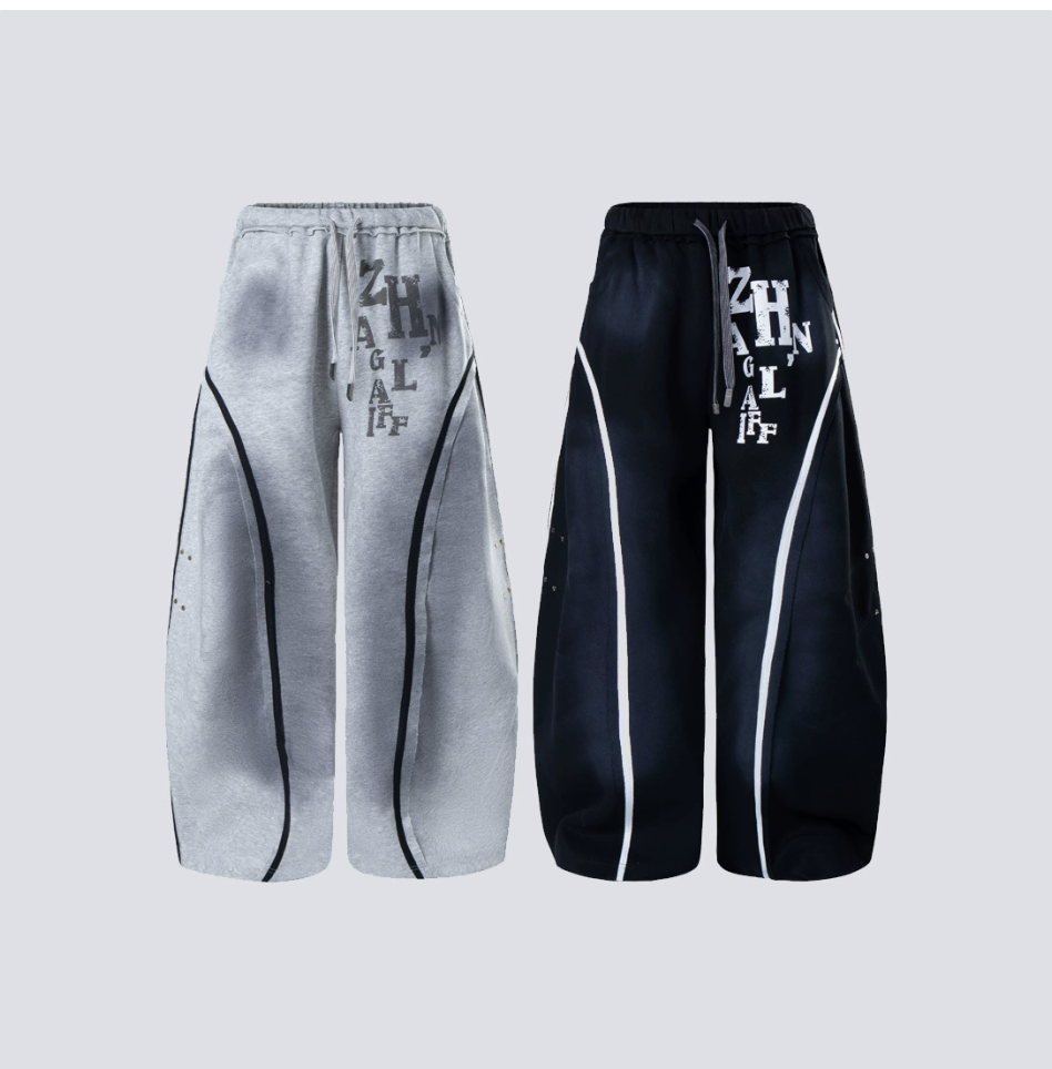GY cross-border American style trendy brand line-stitched rivet-deco