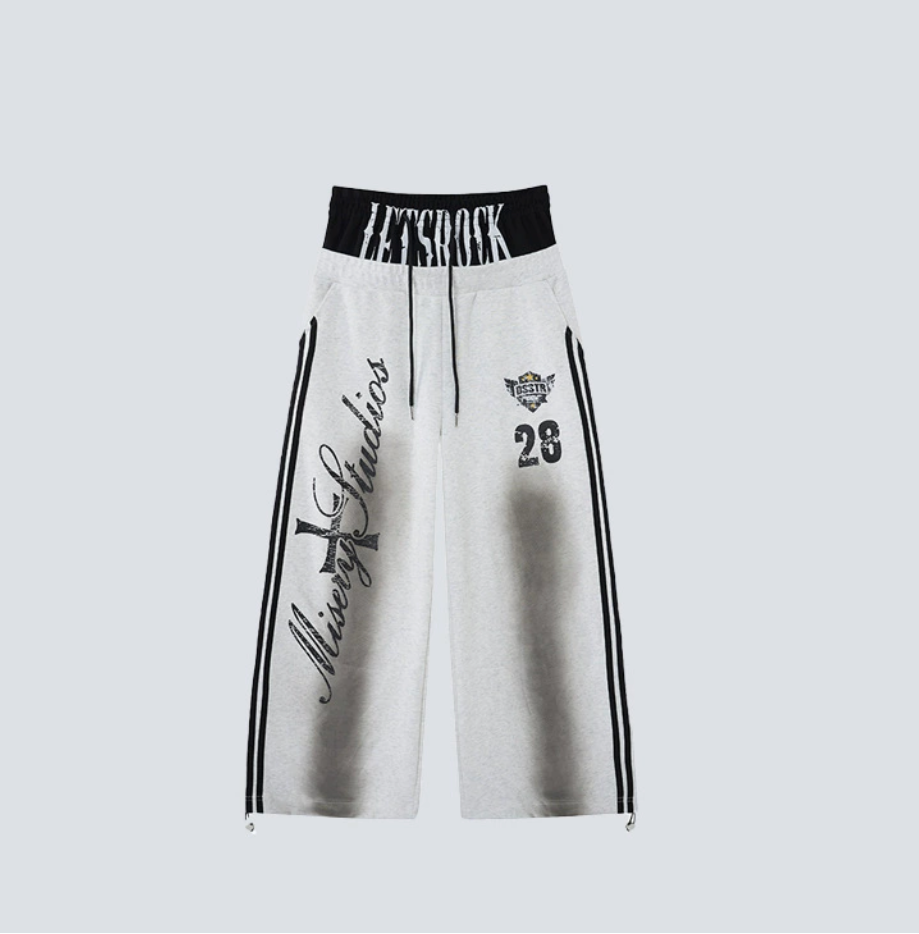 Jogging double taille LETSROCK