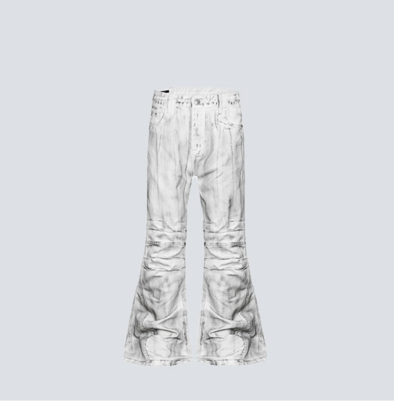Bootcut White Jean