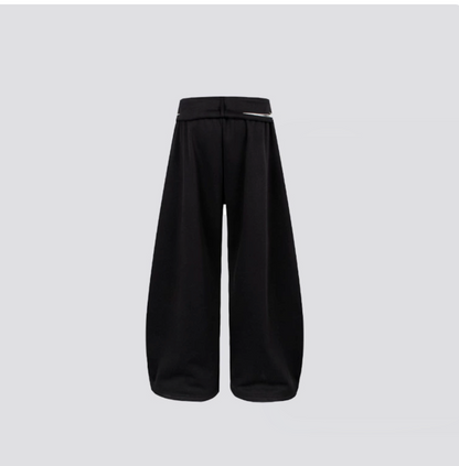 Gy American High Street Gothic Totem Wide-Leg Sweatpants with Ribb