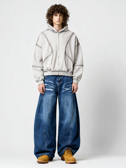 Zip Bomber Dune - Beige