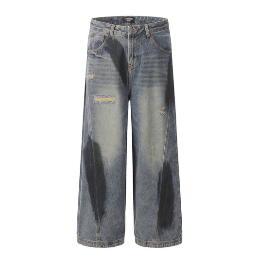 Slashed Denim