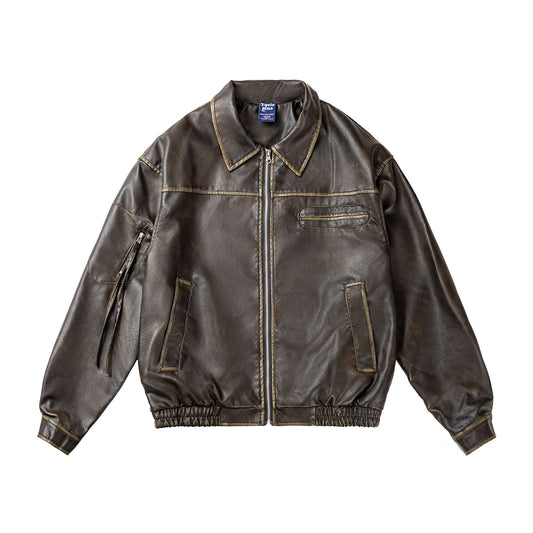 Jacket Cuir Fundamental