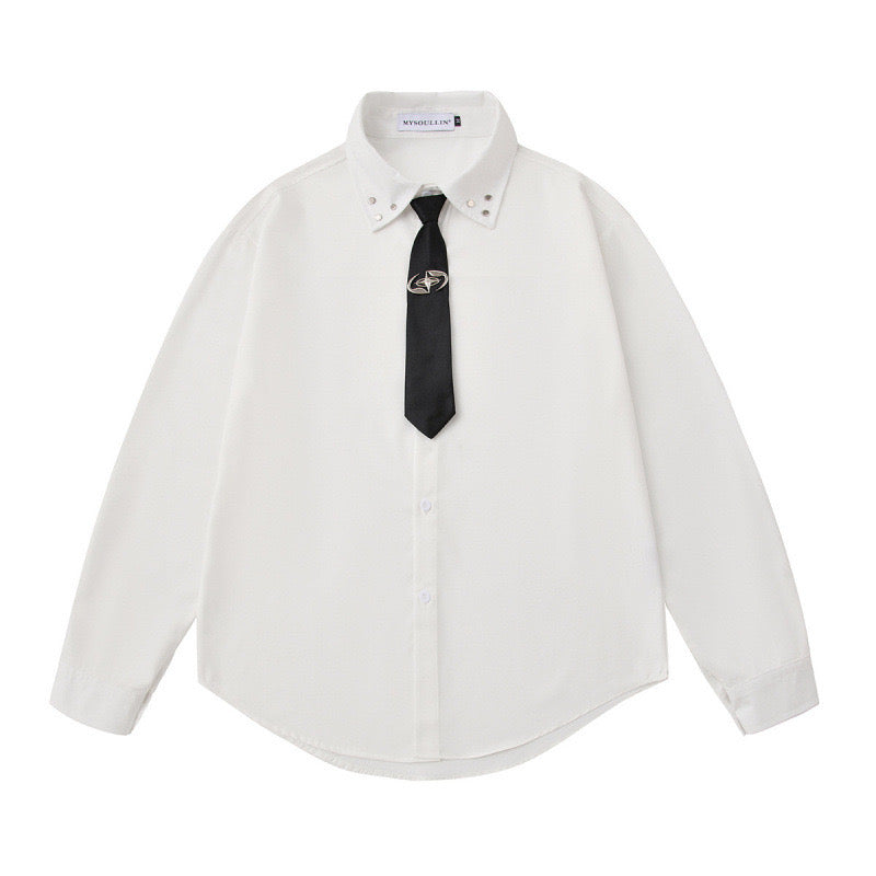 Chemise Stared'tied - Blanc