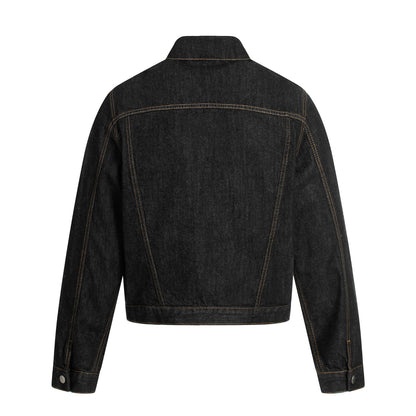Jacket Vintage Denim Noir