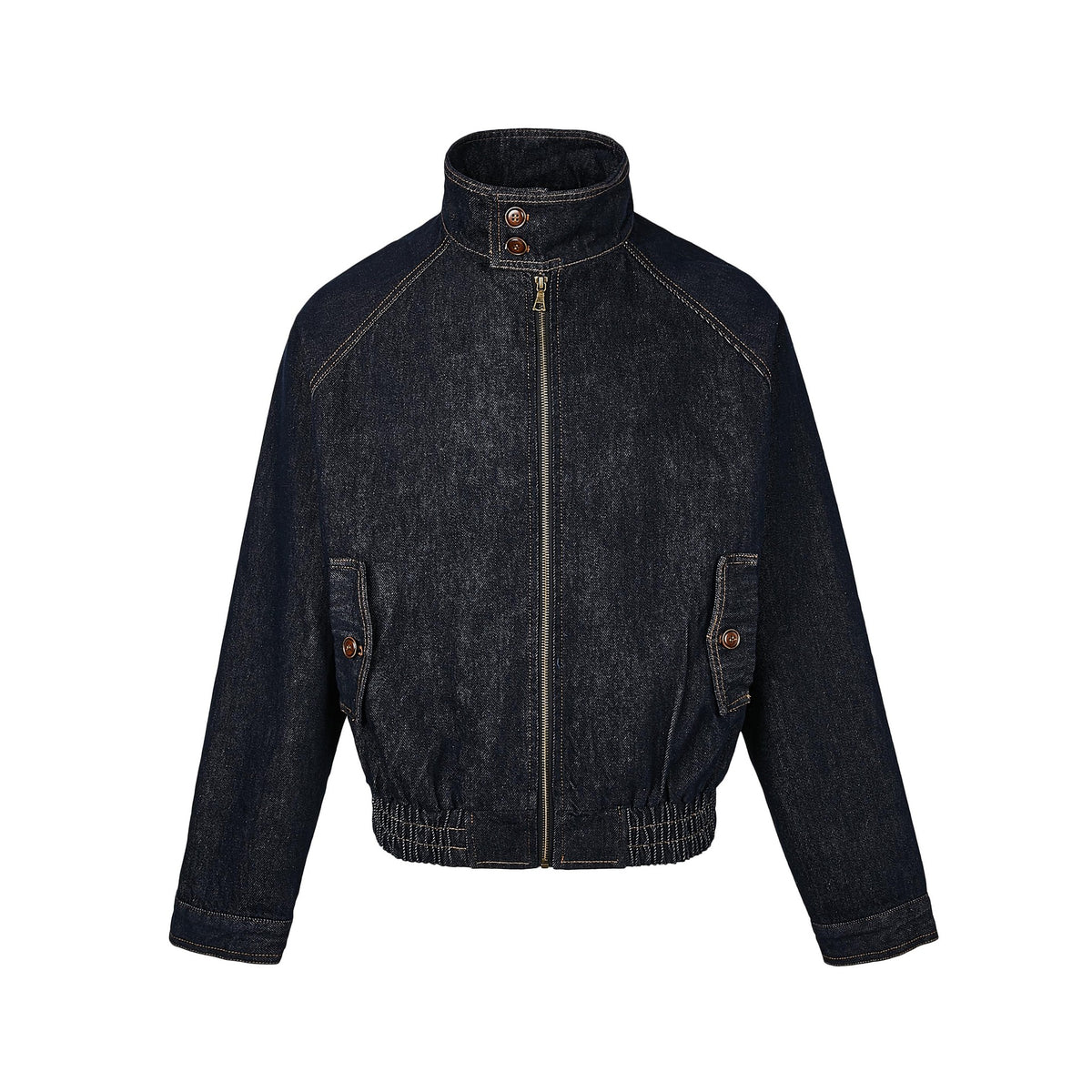 Jacket Bombers Denim Bleu Profond