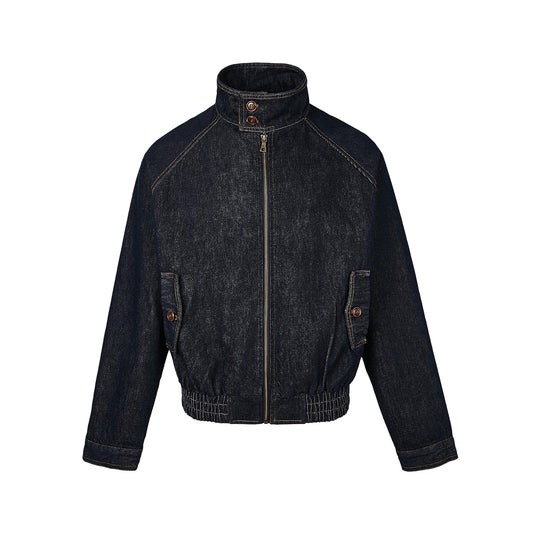 Jacket Bombers Denim Bleu Profond