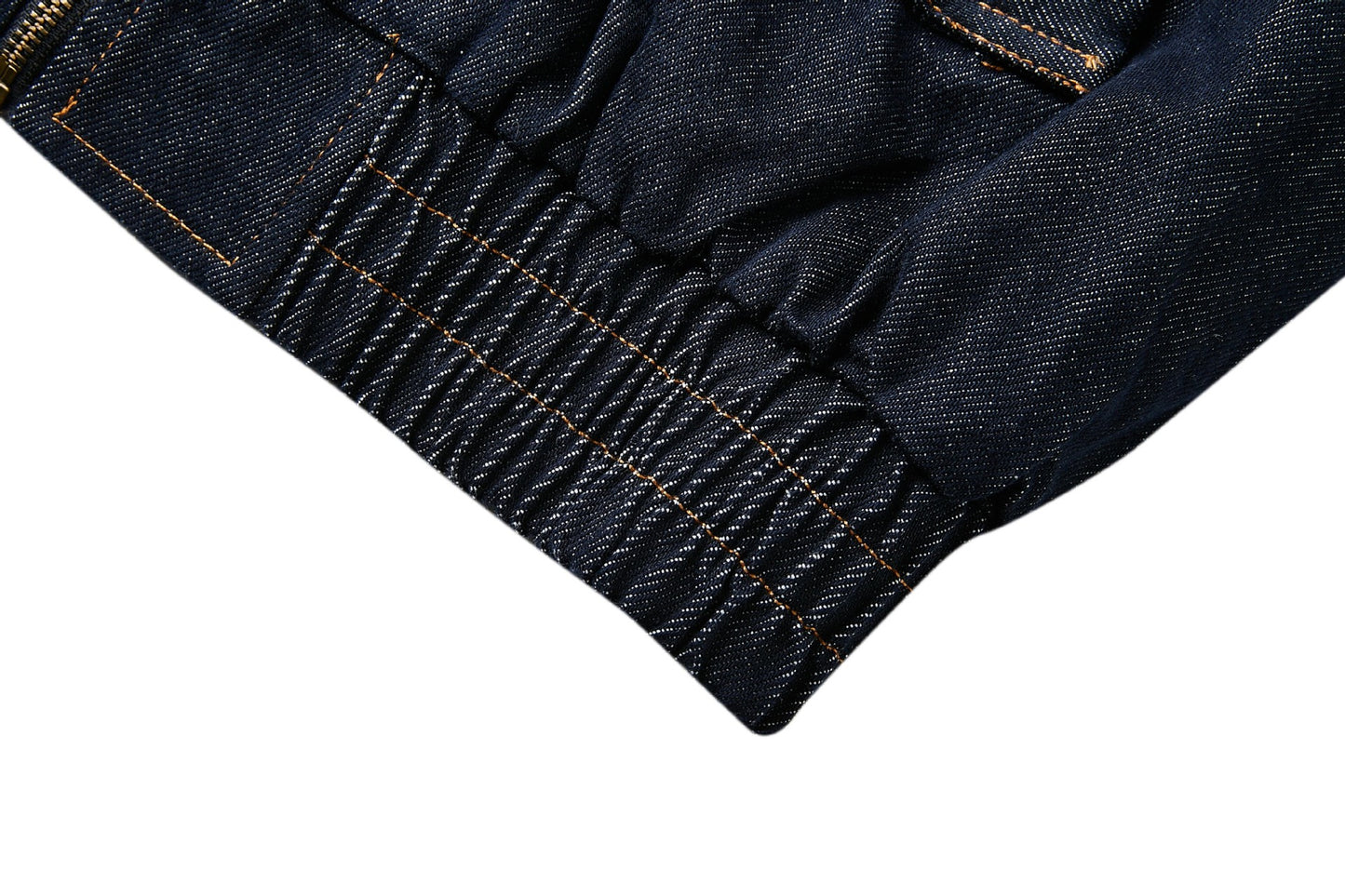 Jacket Bombers Denim Bleu Profond