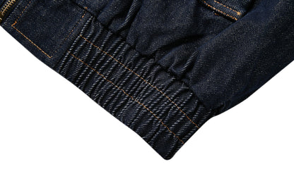 Jacket Bombers Denim Bleu Profond