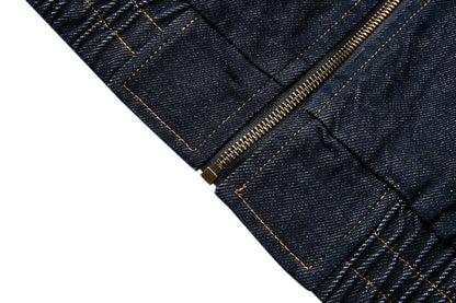 Jacket Bombers Denim Bleu Profond